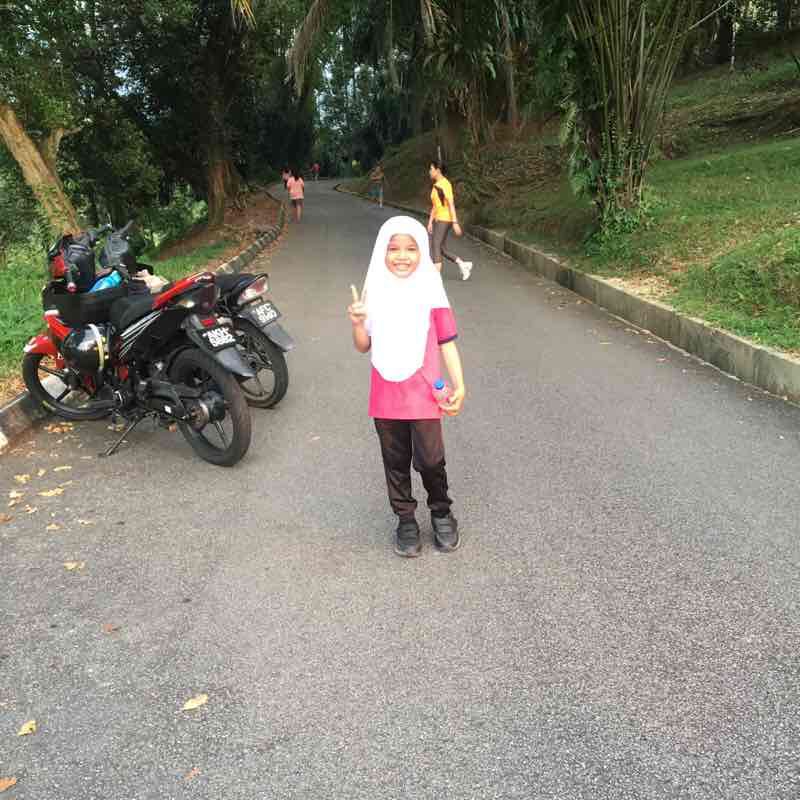 District officer’s house walking route map in Taiping