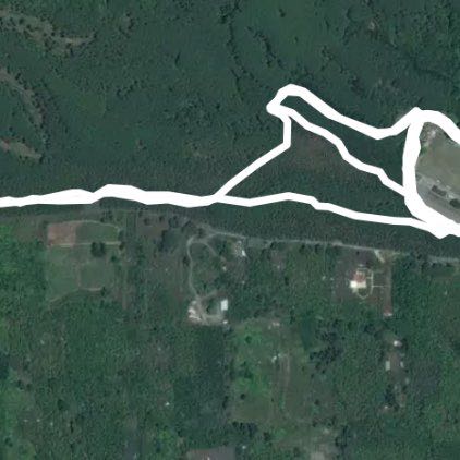 Parco Vesuvio Terzigno walking route map in Terzigno