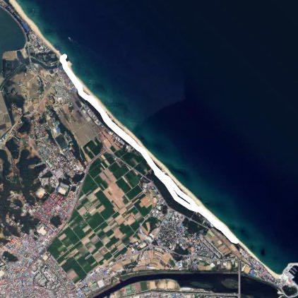 강릉송정 해변 소나무길