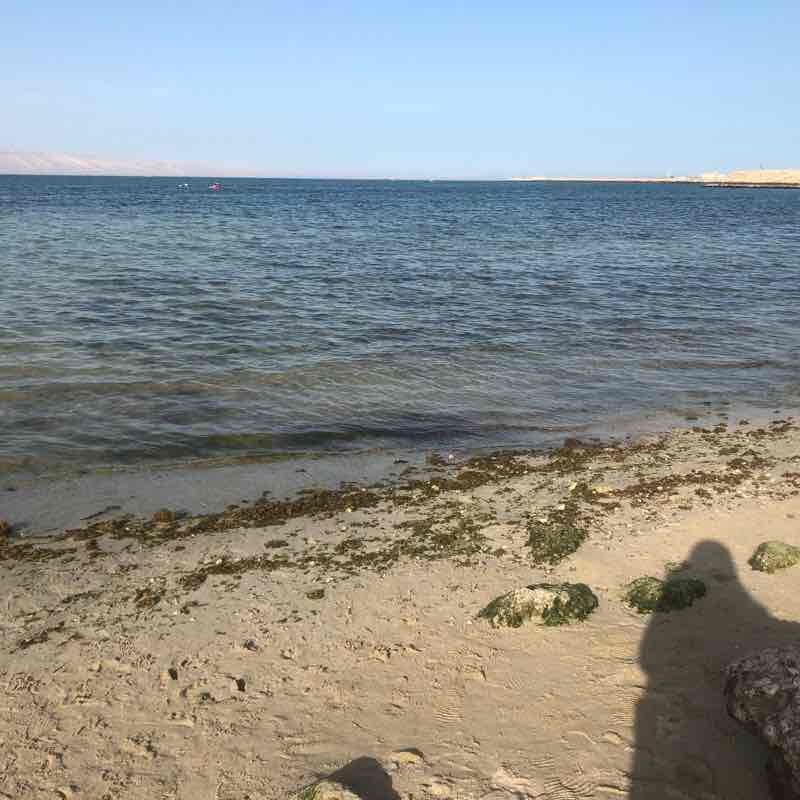 Zahra walking route map in Kish