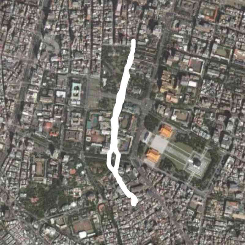 摩斯漢堡公園店到摩斯漢堡南昌店