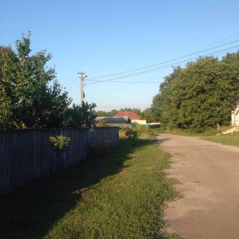 Yaroslavka walking route map in Ярославка (Бобровицький)