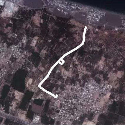 Ali alsaadi walking route map in Sohar