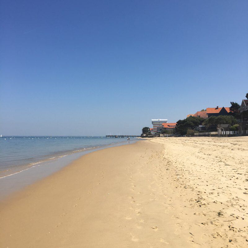 Pereire port ARCACHON par la plage et retour 