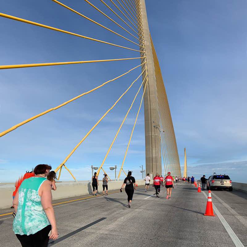 2nd Annual Sunshine Skyway Run Trail Palmetto, Florida, USA Pacer