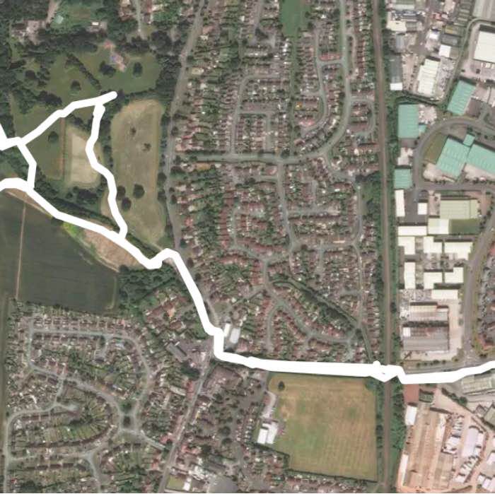 Dosthill Park Walk Tamworth, England Pacer