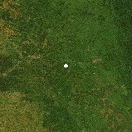 Auriac walking route map in Auriac-du-Périgord