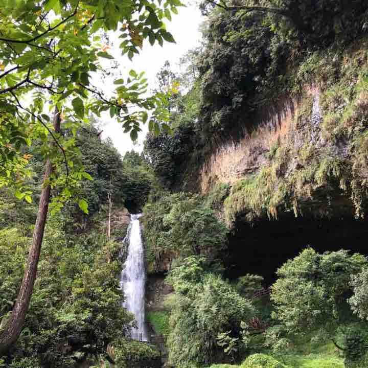 杉林溪森林生態度假園區之松瀧岩瀑布