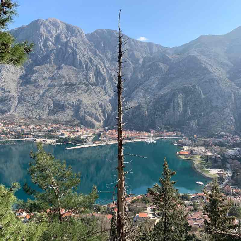 Peluzica-Vrmac-Three walking route map in Kavač