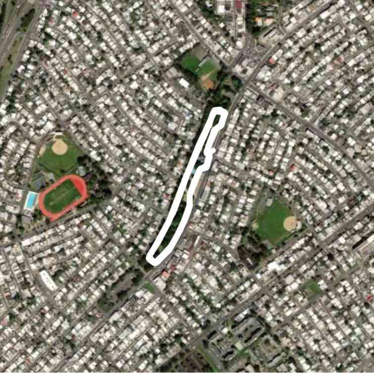 Isabel walking route map in Guaynabo
