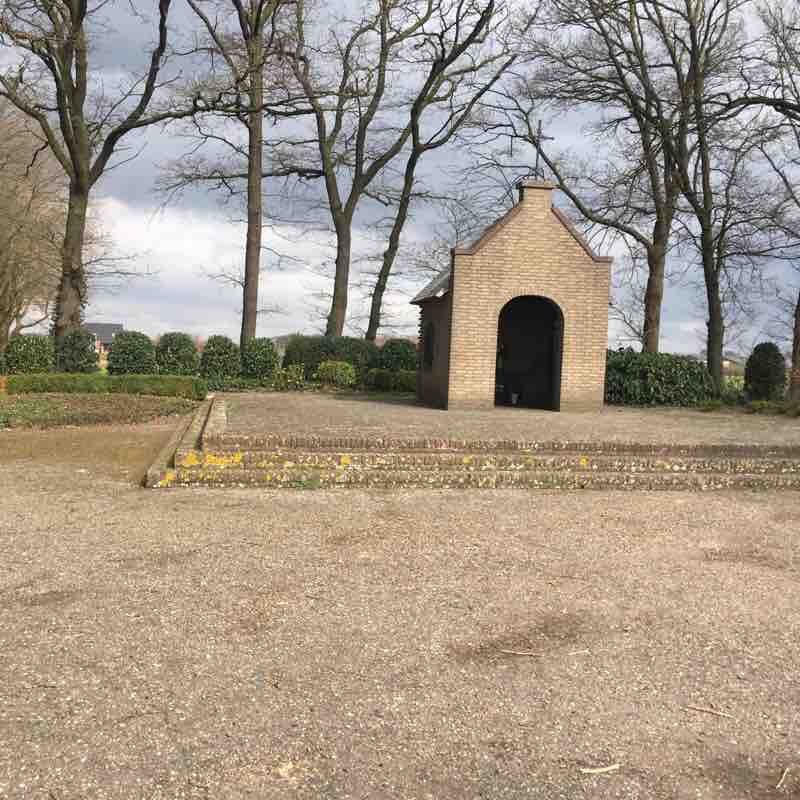 Beerze outskirts walking route map in Bladel