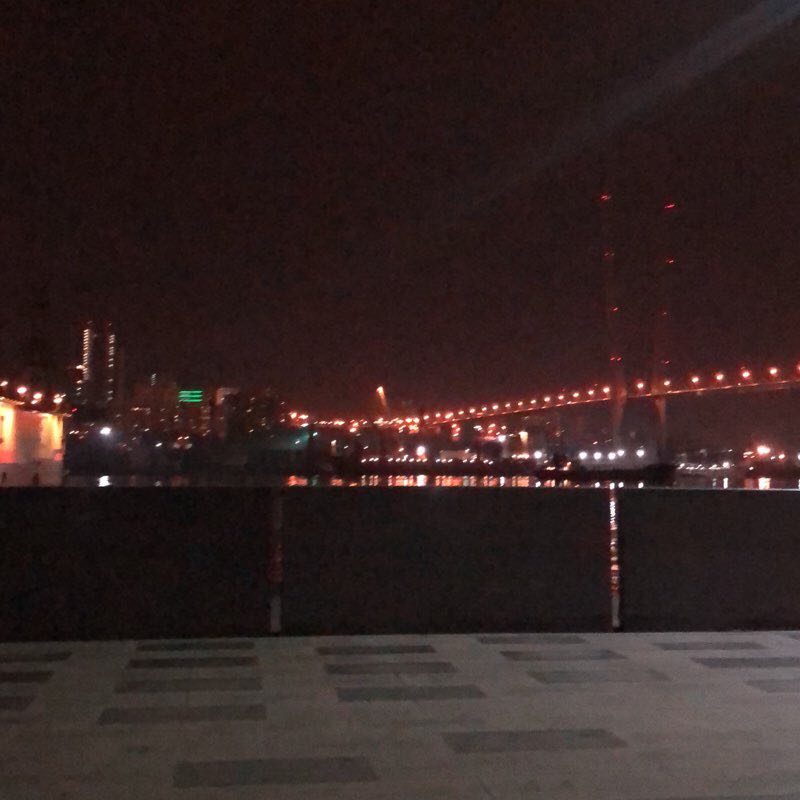 "My first time" walking route map in Vladivostok