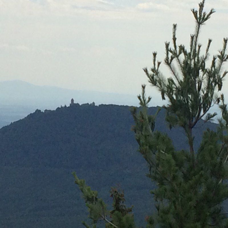 Grendelbruch, Bruche Valley walking route map in Rosheim