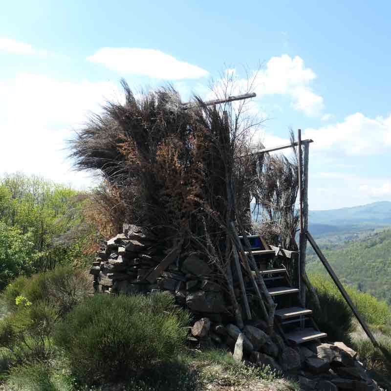 Balcony of Lauzet - Saint Pons walking route map in Saint-Pons-de-Thomières