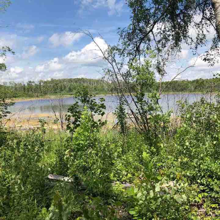 Kenosee - Youll Lake Loop walking route map in Kenosee Lake