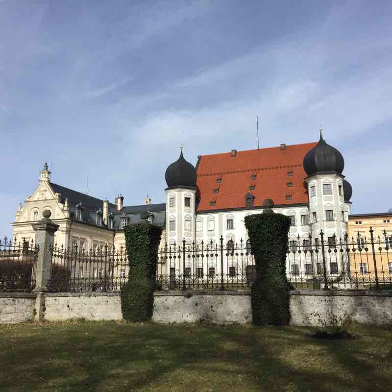 Maxlrain walking route map in Bad Aibling