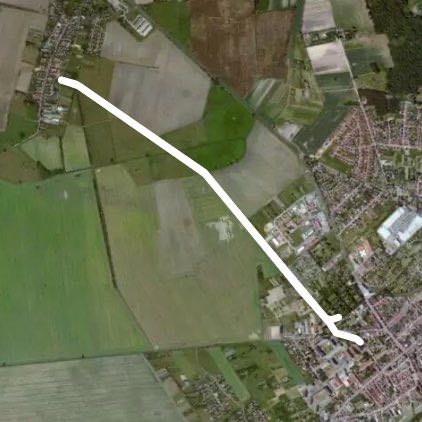 Radweg Tangermünde-Miltern