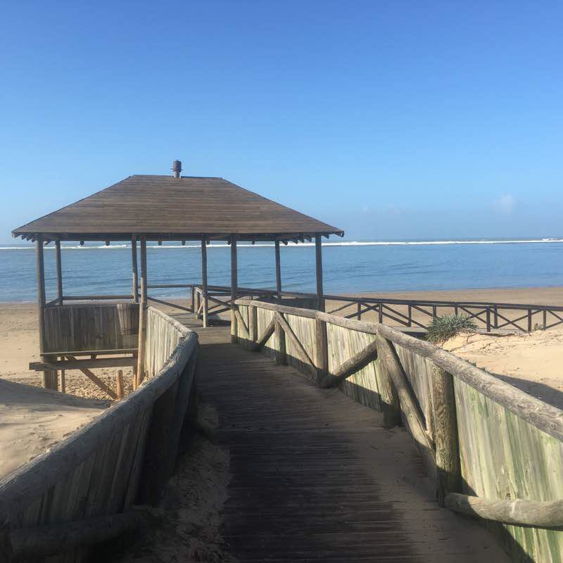 Rota, the path walking route map in Rota