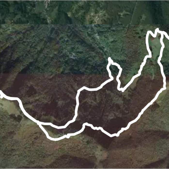 Path of expressions walking route map in Brienno