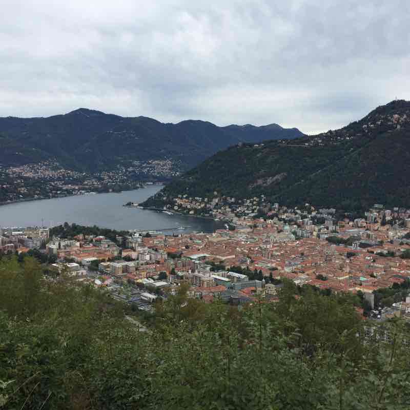 Green plug ... and more walking route map in Brunate