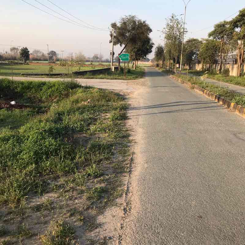 Muhammad Jawad walking route map in Hafizabad