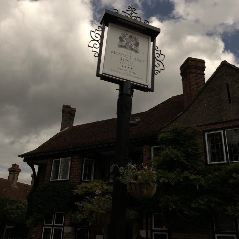 New Forest walk walking route map in Beaulieu