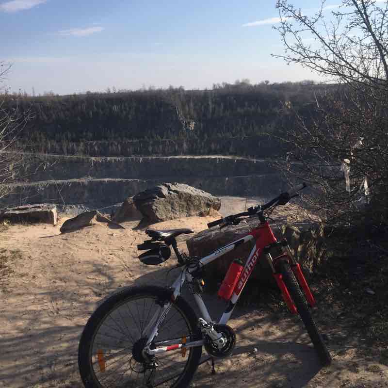 Vozle BC walking route map in Bila Tserkva