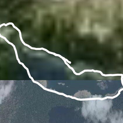 Lake of ceresole reala walking route map in Prese-montone