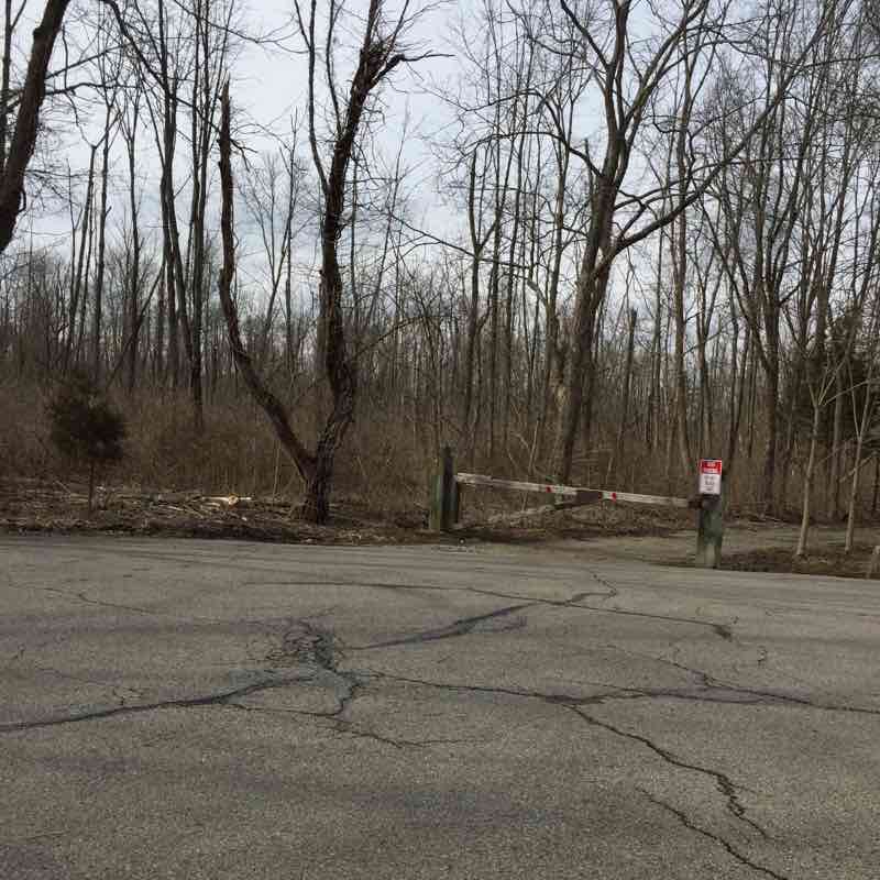Sugar creek metro park  walking route map in Spring Valley