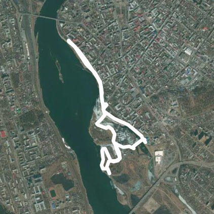 Вехняя набережная, остров юность.