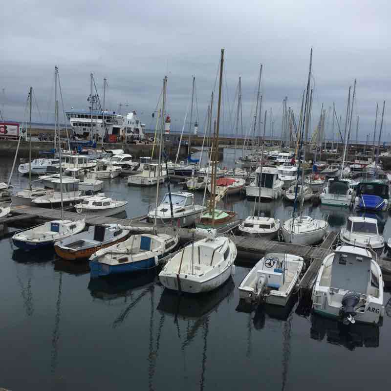 Ille de groix walking route map in Groix