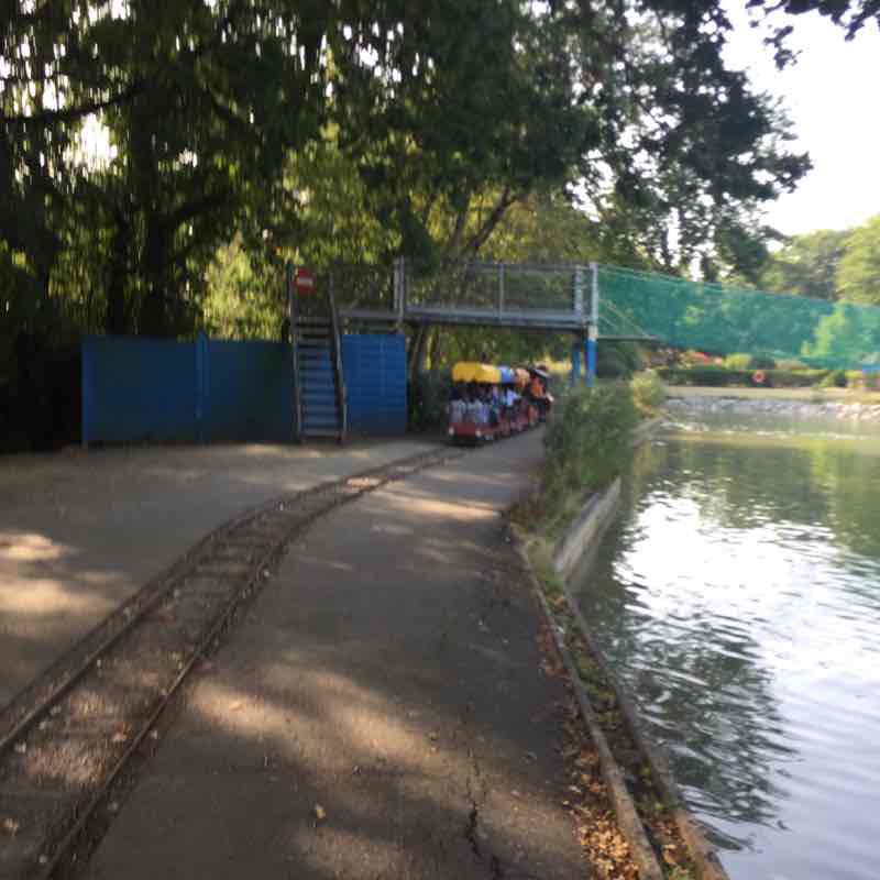 Cobac park walking route map in Meillac