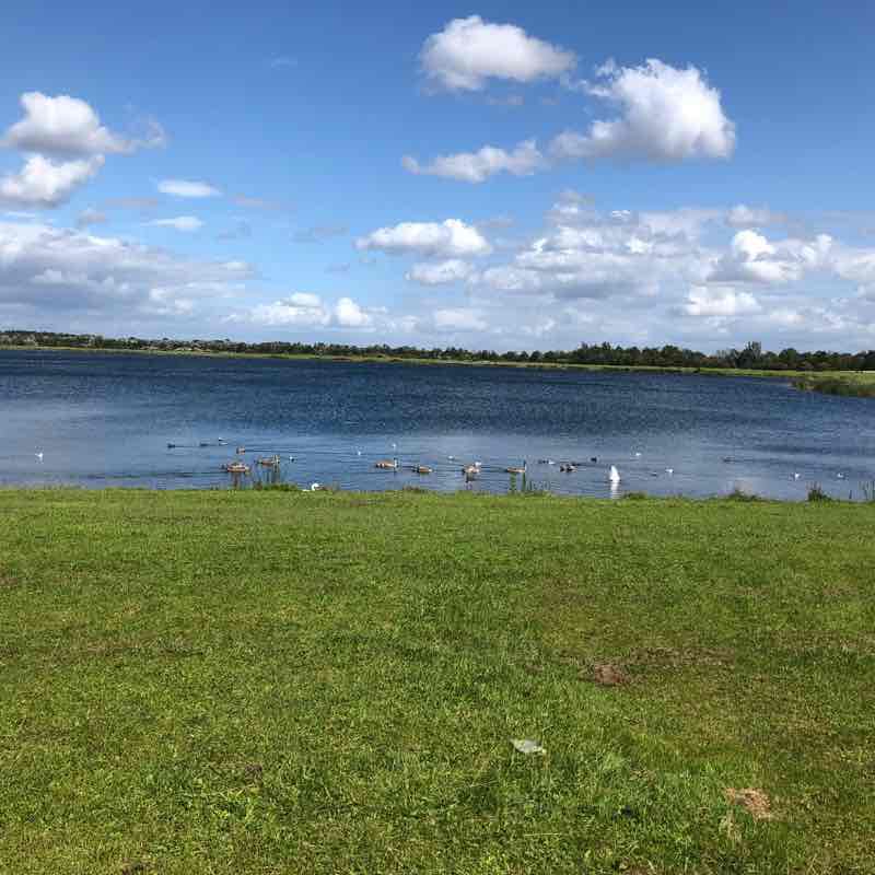 Anglers country park, Wintersett walking route map in Ryhill