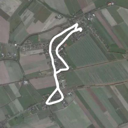Herzhorner Round walking route map in Herzhorn