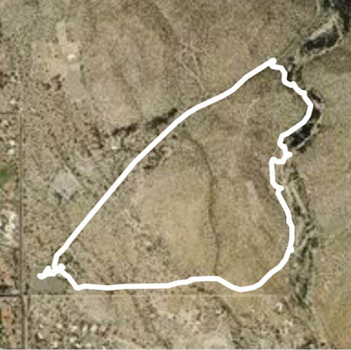 sabino canyon bluff's trail. 