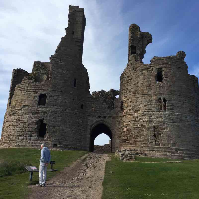 Craster Circular  walking route map in Embleton