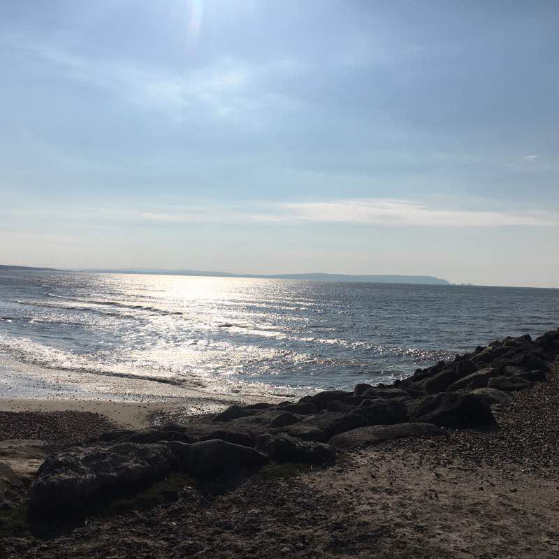 Beautiful Barton on sea to Mudeford beach walk 