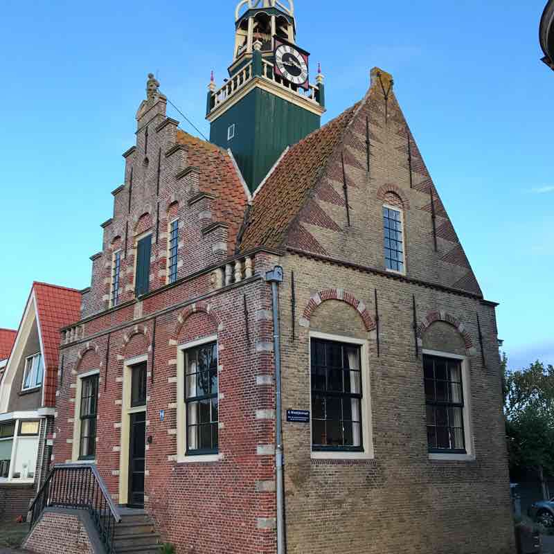 Postbodepad walking route map in Schagen