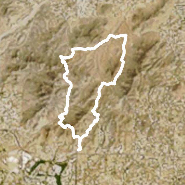 32nd Street & Lincoln walking route map in Paradise Valley