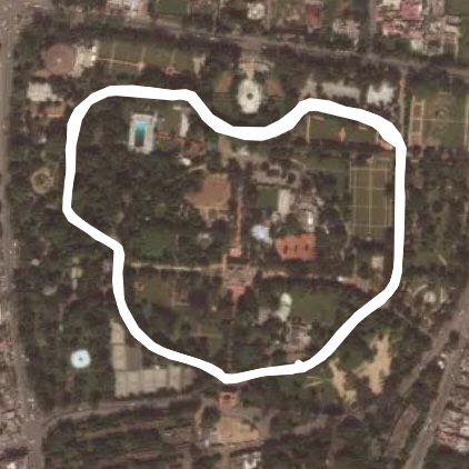 Company bagh walking route map in Amritsar