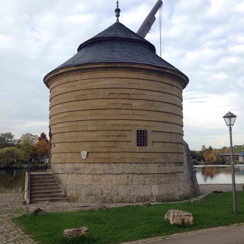 Marktbreit - am Main walking route map in Marktbreit