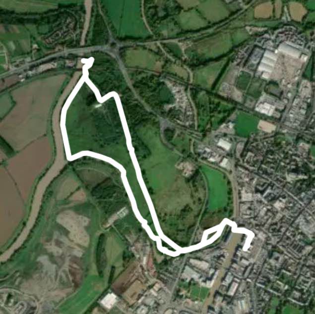 Mariners church to Telford bridge circular