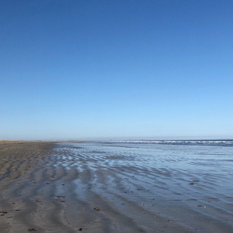 Oreti Beach Walk walking route map in Riverton / Aparima