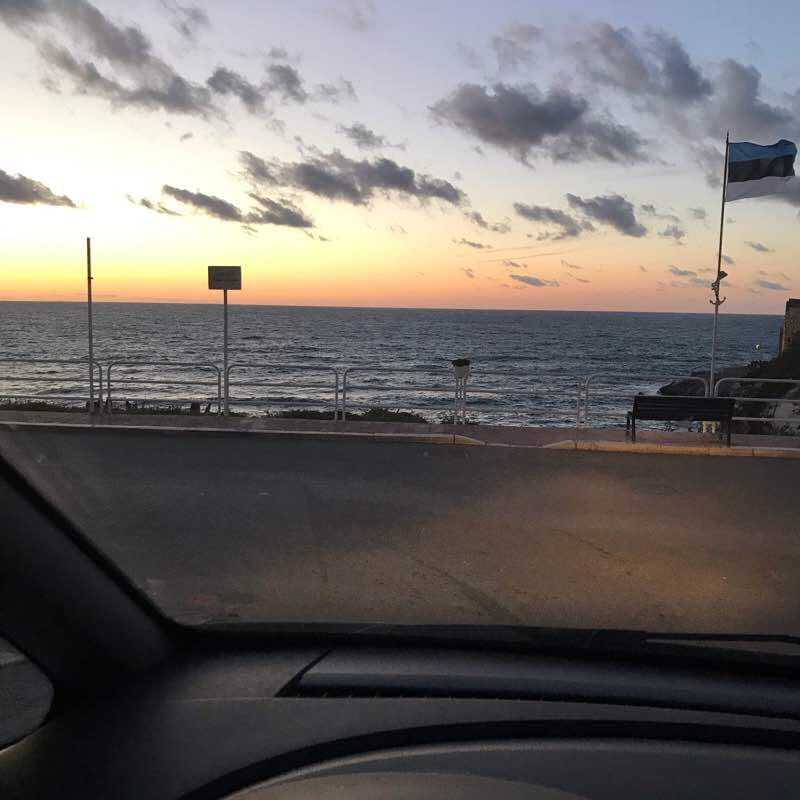 Terrasini walking route map in Terrasini