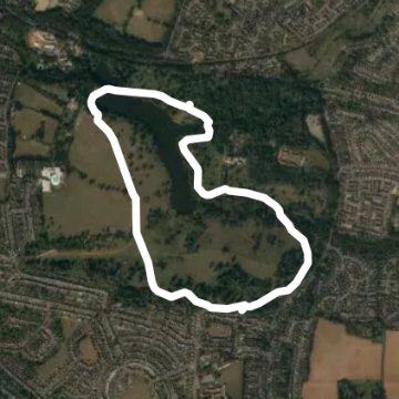 Fashion Park walking route map in Downswood