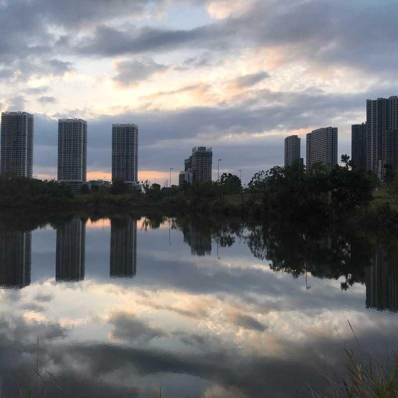 Sunway Iskandar walking route map in Iskandar Puteri