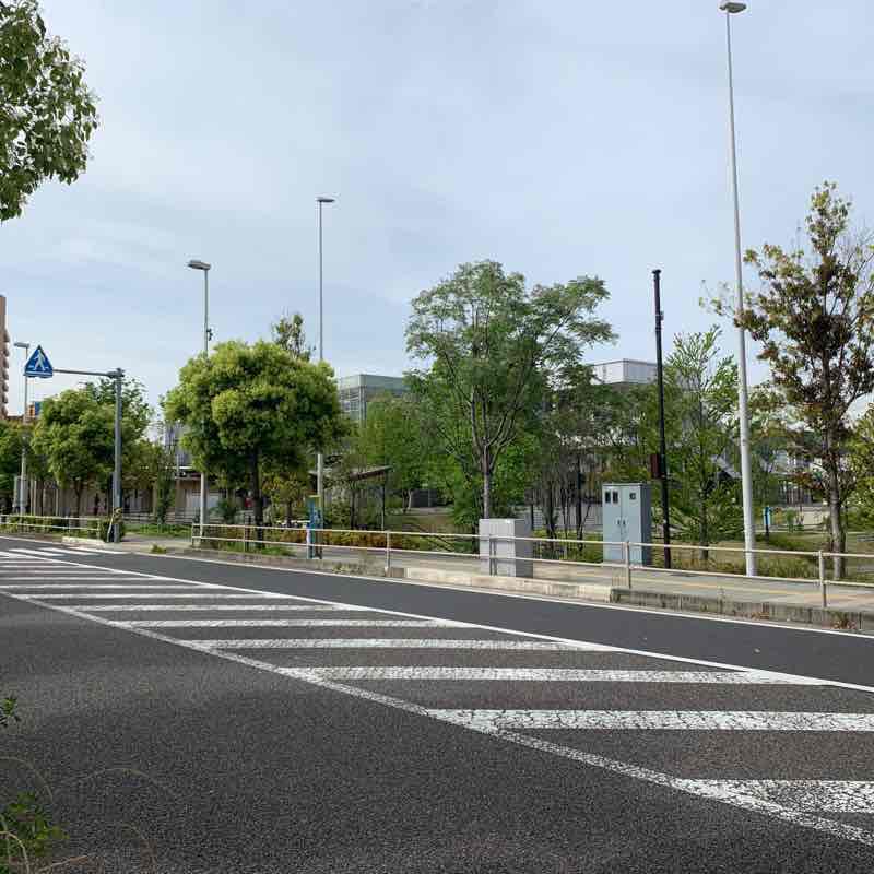 From Tajimi Station to Mizunami Station walking route map in Tajimi