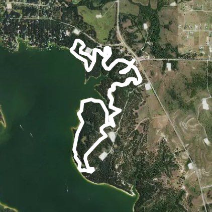 Eagle Mountain Lake (complete trail)