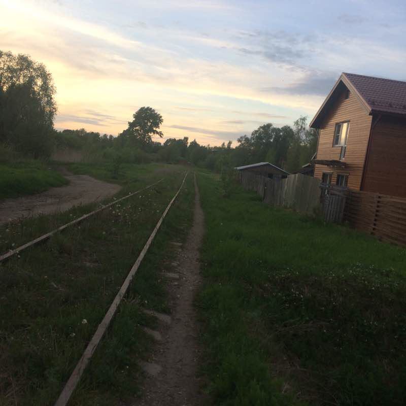 Sas walking route map in Ostashkov