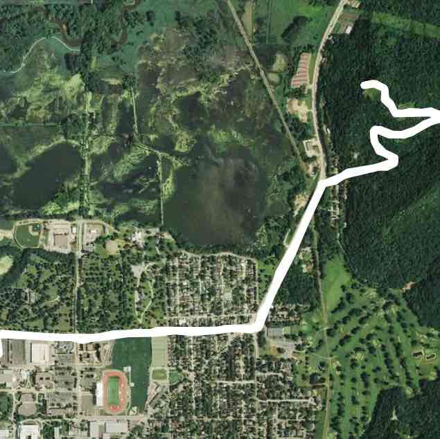 Eagle > Bluff hike Trail La Crosse, Wisconsin, USA Pacer